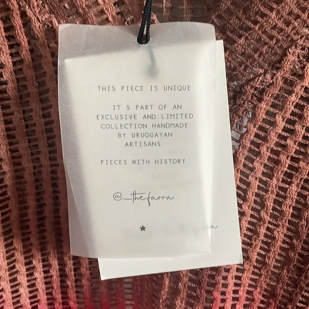 Free People X The Farra Sable Tank Sweater